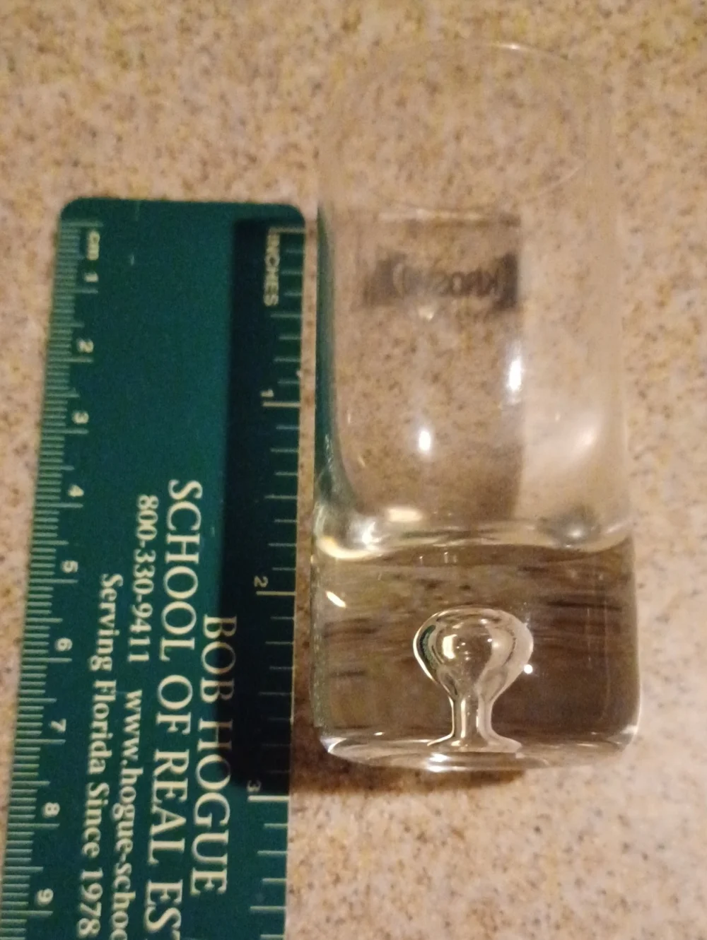 Clear Krosno Shot Glasses Set of 5